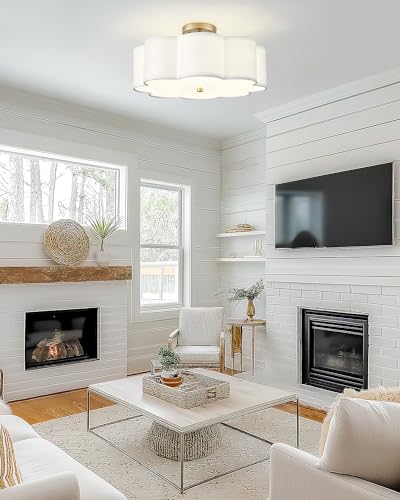 Gold Semi Flush Mount Ceiling Lights