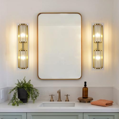 Brushed Brass Wall Sconces