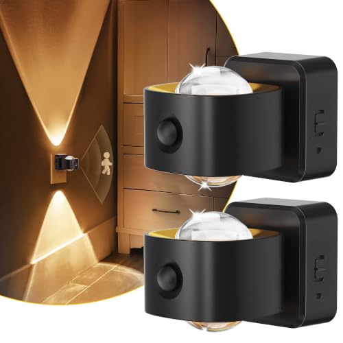 Night Light Motion Sensor Night Lights Plug in Wall Projector (2 Count)