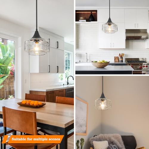 Black Pendant Lights for Island
