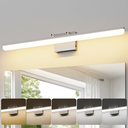 Brushed Nickel Vanity Light 31.5"