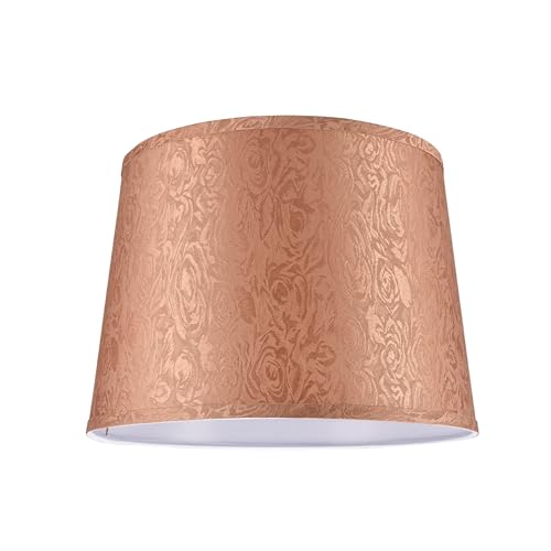 32144A Transitional Hardback Empire Shaped Spider Construction Lamp Shade in Brown
