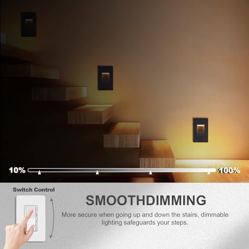 8 Pack Vertical LED Step Lights (8 Count)