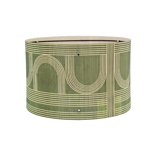 Pendant Lamp Shade Modern Minimalist Art Deco 13.8x9 Inch