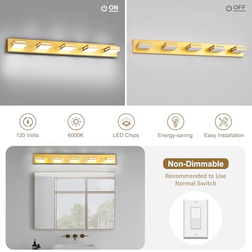 LED Bathroom Vanity Light Fixtures