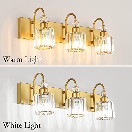 Gold Bathroom Vanity Lights 3