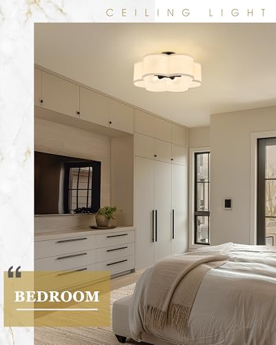 Black Semi Flush Mount Ceiling Lights