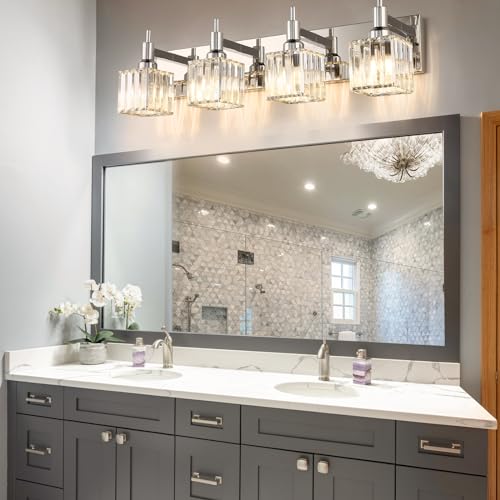 Modern Crystal Bathroom Vanity Light 4