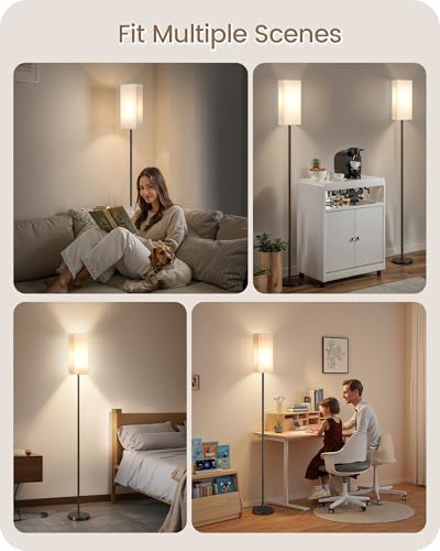 Set of 2 Floor Lamps for Living Room (2 Count)