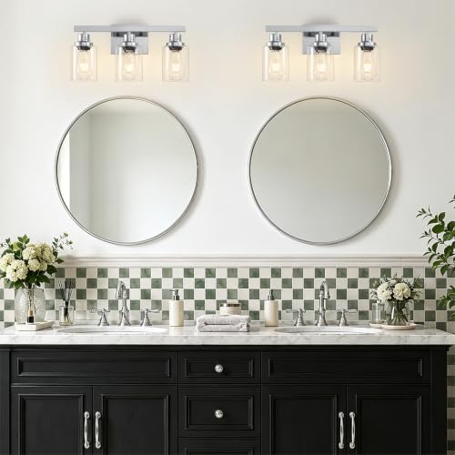 3 Light Bathroom Light Fixtures