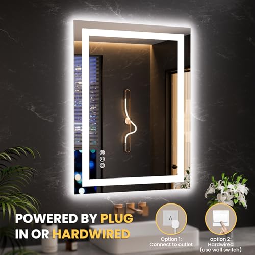 20"X28" LED Bathroom Mirror with Lights