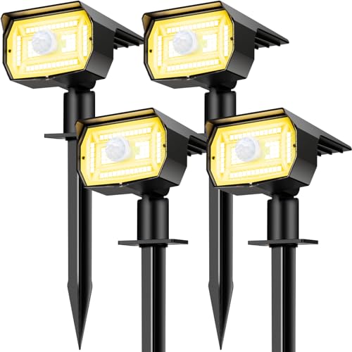 Solar Lights Outdoor Waterproof (4 Count)