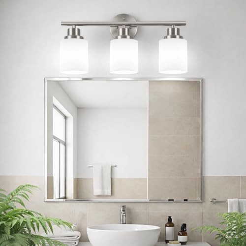 3 Light Bathroom Light Fixtures