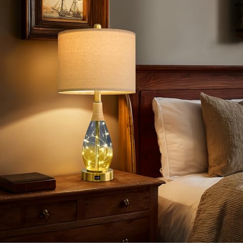 23" Table Lamps for Living Room Set of 2