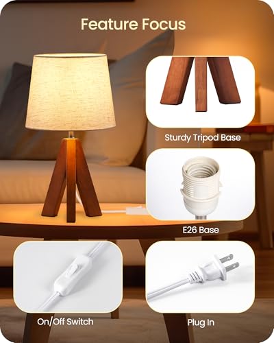 Tripod Table Lamps Set of 2 (2 Count)