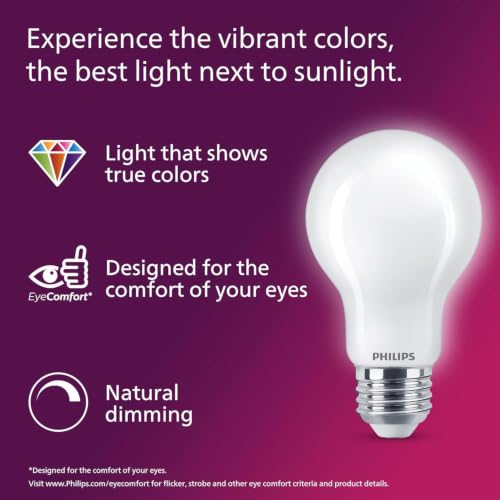 75W A19 4 Pack Ultra Definition Daylight (4 Count)