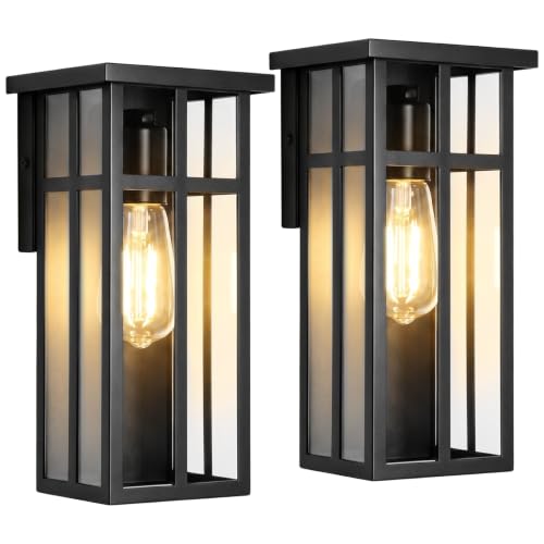 Outdoor Wall Light Fixtures (2 Count)