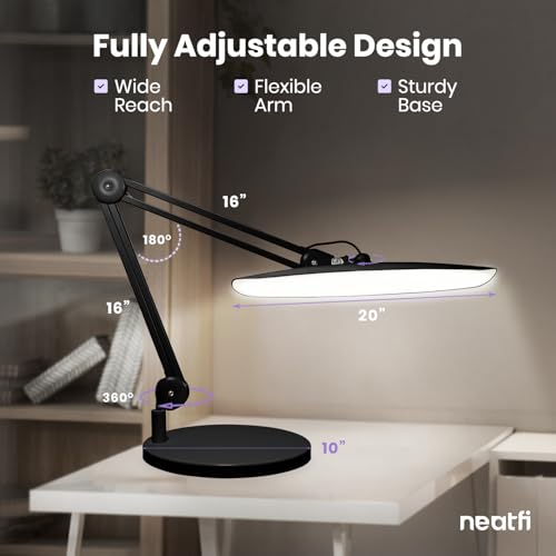 XL 2200 Lumens 24W LED Desk Lamp