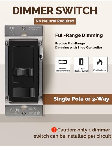Dimmer Switch 10 Pack