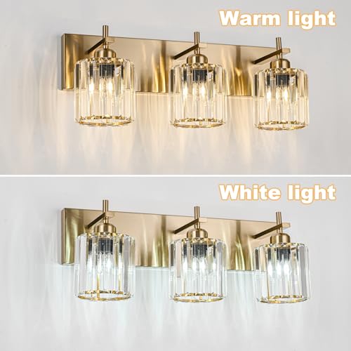 Modern Crystal Bathroom Vanity Lights