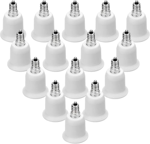 15 Pack E12 to E26 Adapter (15 Count)