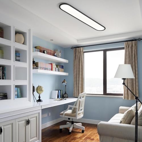 LED Flat Panel Long Ceiling Light Fixture for Shop Lighting