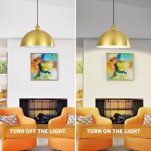 Gold Pendant Light