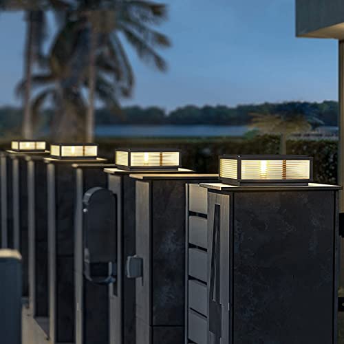 Solar Outdoor Post Light 16X16 in