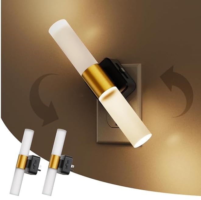Night Light 2 Pack Night Lights Plug into Wall (2 Count)