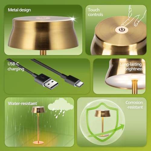 Cordless Table Lamp (2 Count)
