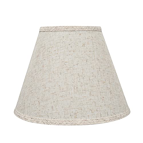 58877A Transitional Empire Shape Uno Construction Lamp Shade in Flaxen
