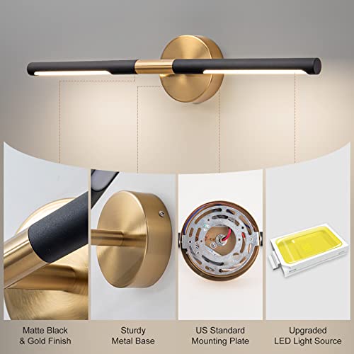 Modern Bathroom Light Fixtures Over Mirror 24 Inch