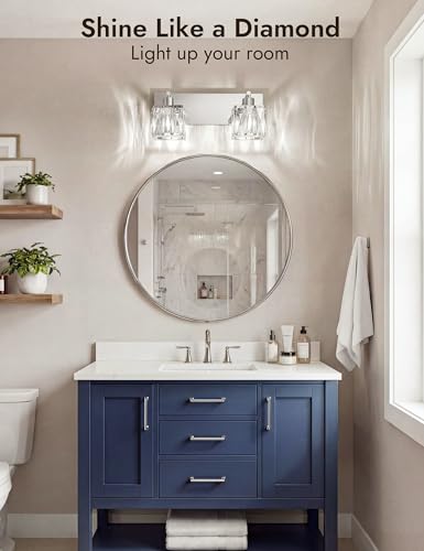 Chrome Bathroom Light Fixtures