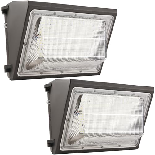 2PACK Dusk to Dawn 180W LED Wall Pack Light Fixture