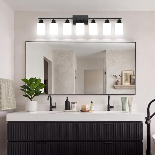 7 Light Bathroom Light Fixtures