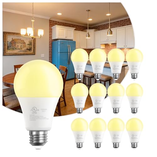 A19 LED Light Bulbs (12 Count)