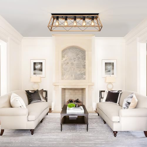 31.5" Flush Mount Ceiling Light Fixture