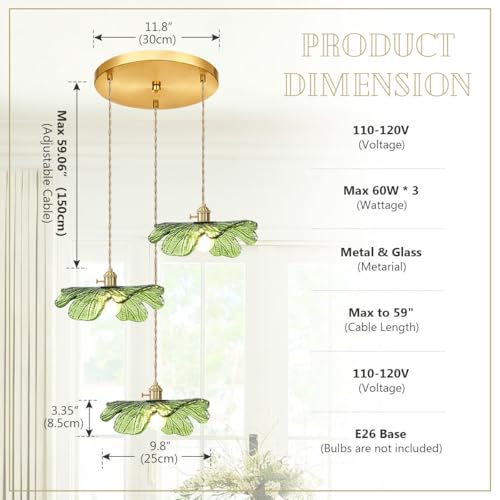 Vintage Cluster Pendant Light 3