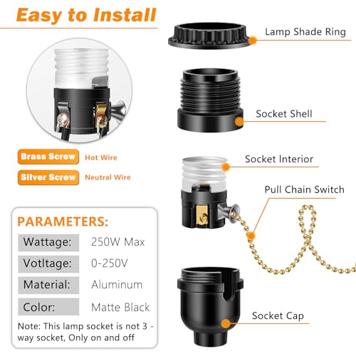 UL Listed E26 Light Socket