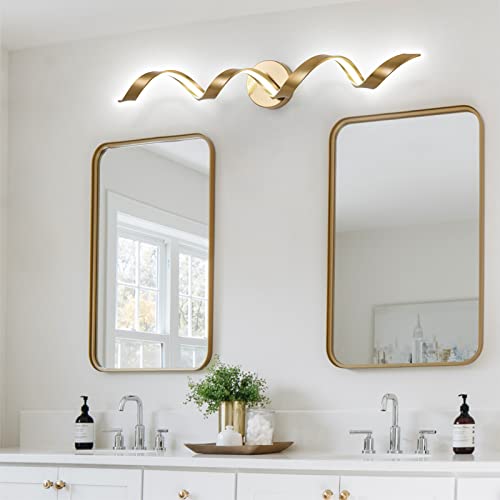 Dimmable Modern LED Bathroom Vanity Light 32 inch