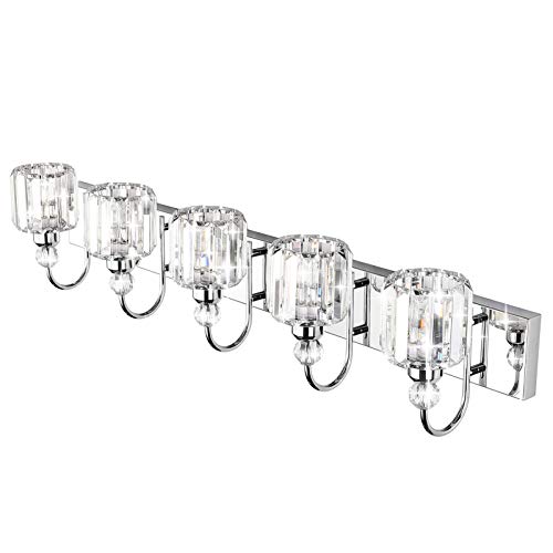 Modern LED Crystal Bathroom Vanity Lights 5