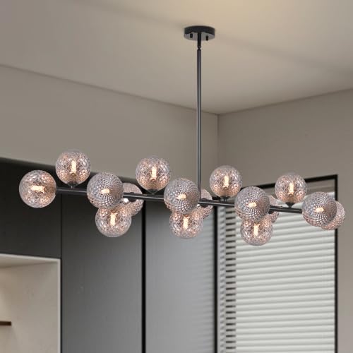 Sputnik Chandelier Globe Long Island Chandeliers Over Table 16
