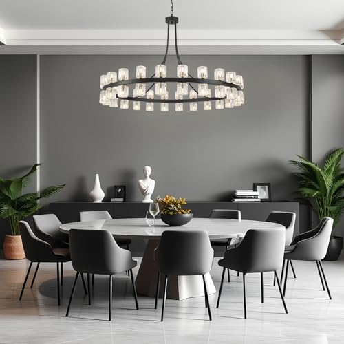 48 Light Modern Crystal Chandelier