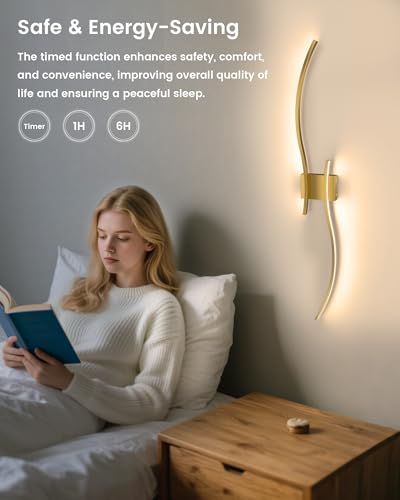 39.4 Inch Battery Operated Wall Sconce Set of 2 (2 Count)