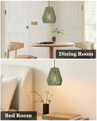 Woven Japandi Pendant Lights