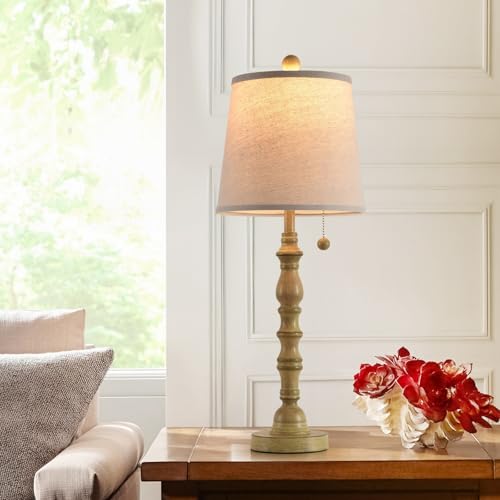 Lamps Set of 2 Modern Farmhouse Table Lamp Bedside Reading Lamps Living Room End Tables Set Lamps for Night Stands Bedroom Night Lamp (2 Count)
