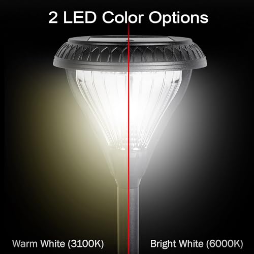 Premier Outdoor Pathway Garden Landscape Light with 2 Color LEDs (4 Count)