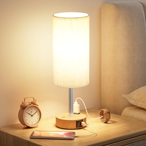 Touch Bedside Table Lamp for Bedroom