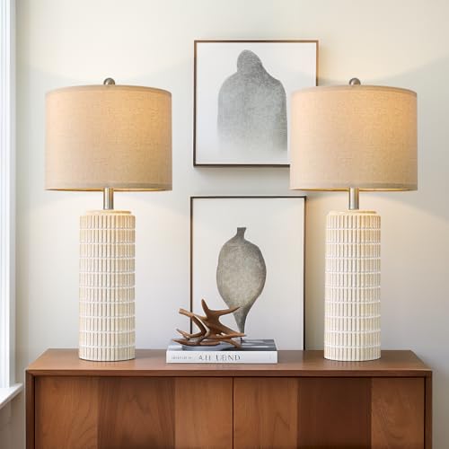 27.5'' Tall Table Lamps for Living Room Set of 2 (2 Count)