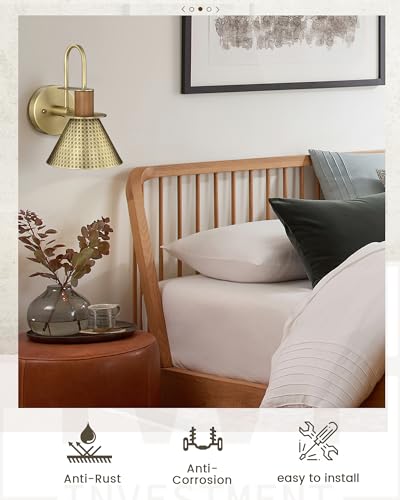 Antique Brass Wall Sconce